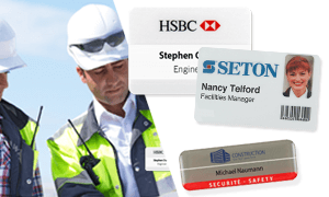 Badges pour services de maintenance, d'entretien et de sécurité