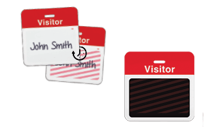 Badges pour visiteurs