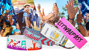 Bracelets pour festivals et concerts