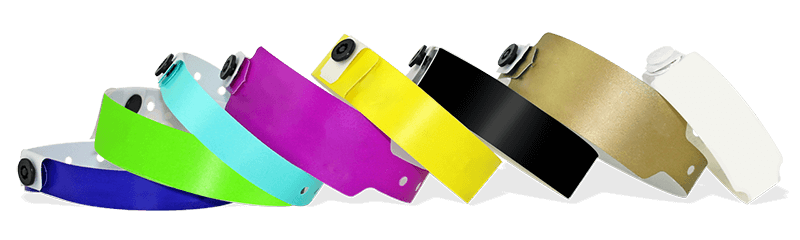 Bracelets en plastique non personnalisés