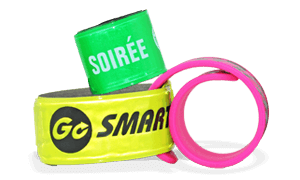 Bracelets enrouleurs "slap"