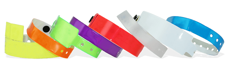 Bracelets en vinyle non personnalisés