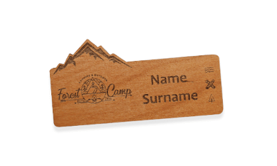 Badges nominatifs écologiques