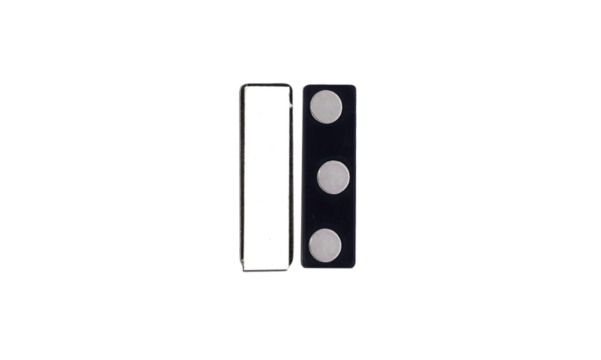Attache Magnétique Adhésive - Coque Plastique (3 Aimants)