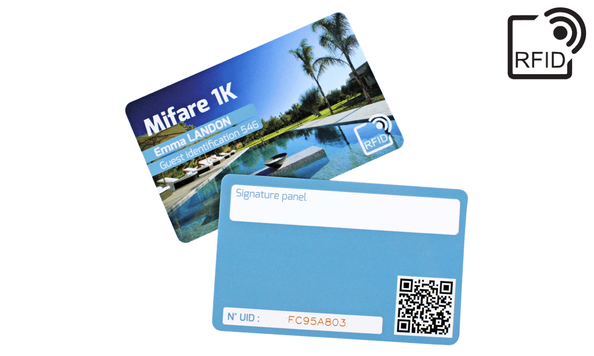 Cartes RFID en PVC personnalisables