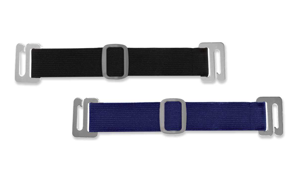Sangle élastique réglable pour brassard porte-badge