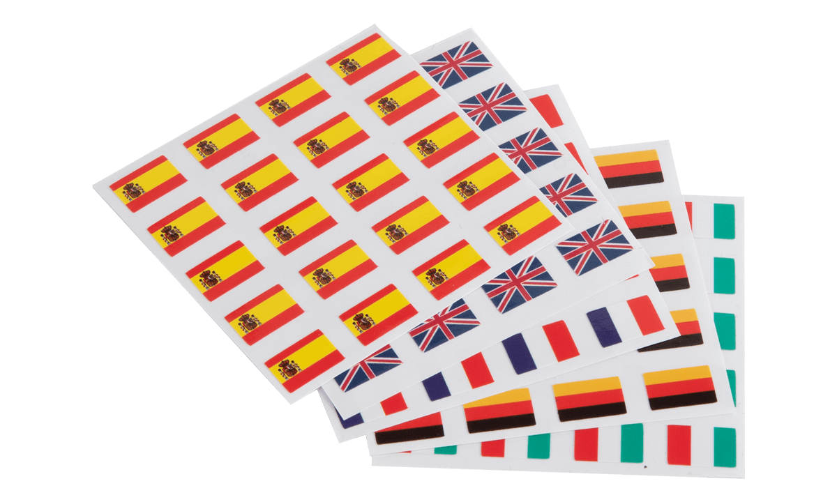 Drapeaux à Coller