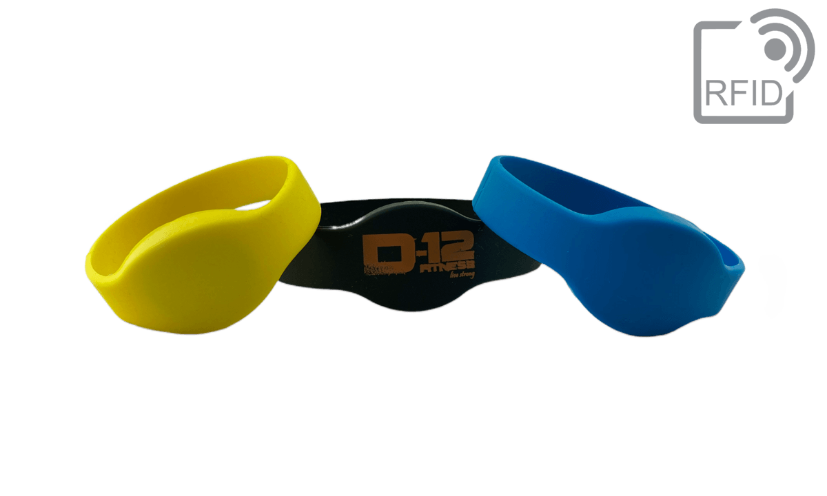 Bracelets RFID ovales en silicone