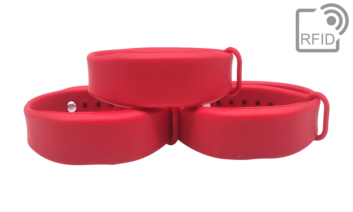 Bracelet RFID Silicone montre fine