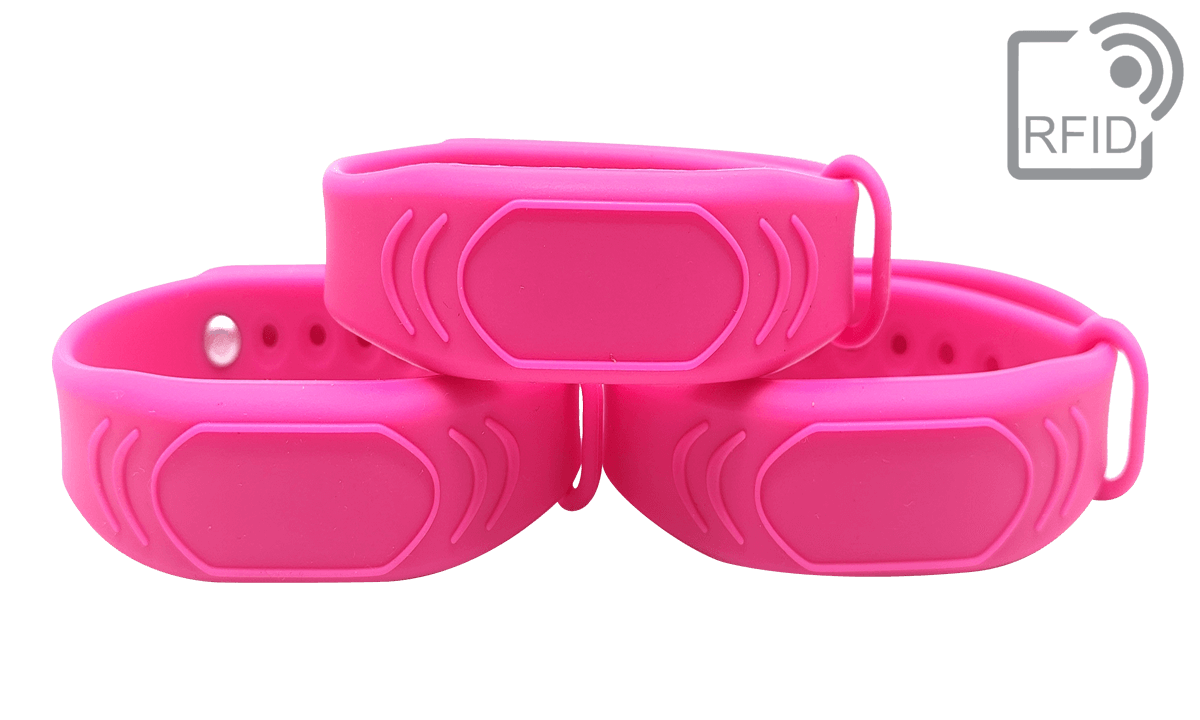 Bracelet RFID silicone montre 3D fine