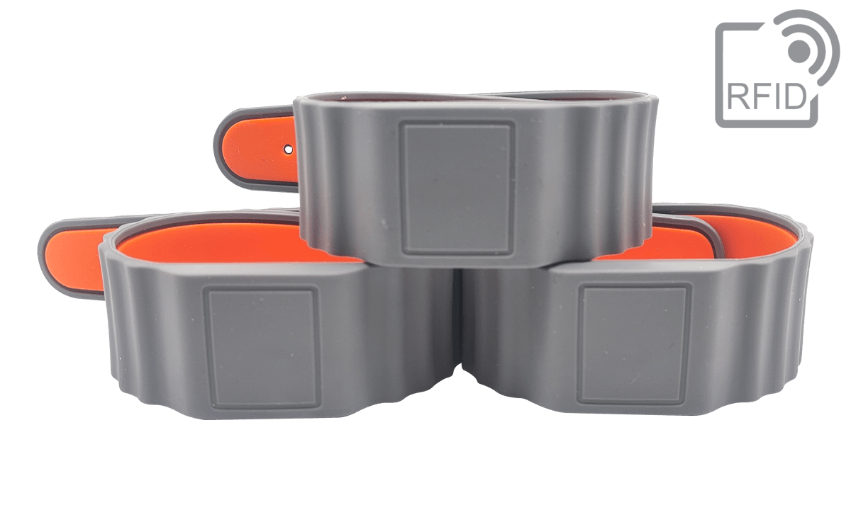 Bracelet RFID Silicone montre carrée