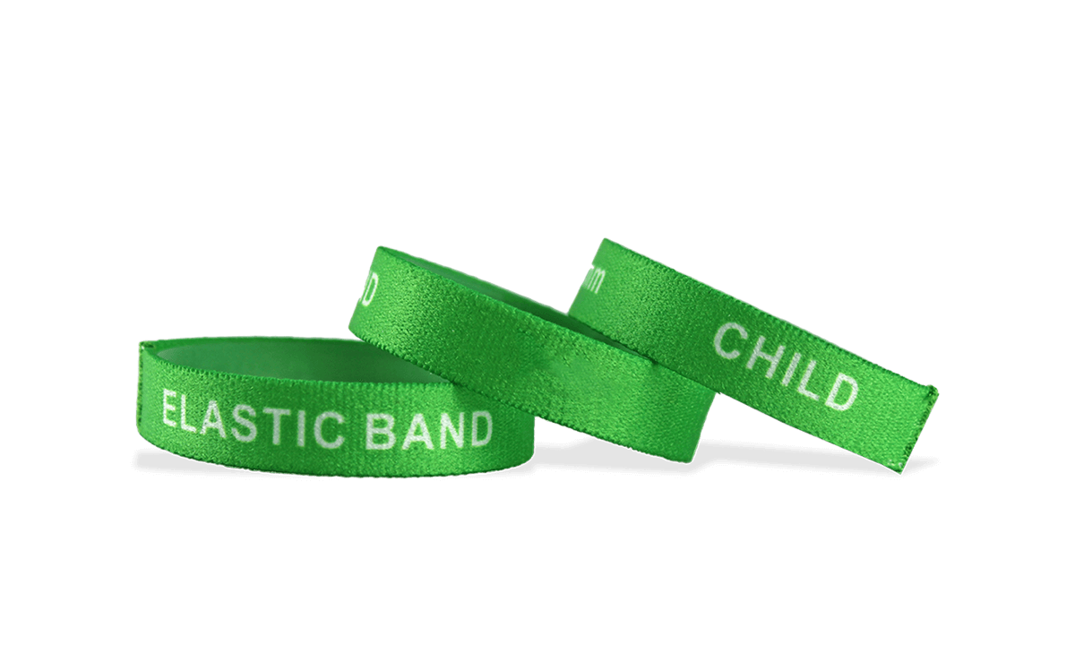 Bracelets élastiques personnalisés, taille enfant