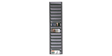 Porte-Badges Mural Métallique (pour 40 cartes à la verticale)