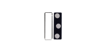 Attache Magnétique Adhésive - Coque Plastique (3 Aimants)