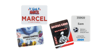 Badges Event 55mm X 75mm (PVC)