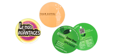 Badges Event 70mm Rond