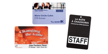 Badges Event 95mm X 62mm (PVC)