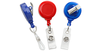 Enrouleurs yoyo anti-torsion avec clip rotatif à l’arrière