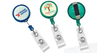 Zip Enrouleur "Maxlabel" Translucide Rond Personnalisé