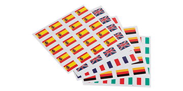 Drapeaux à Coller