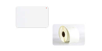 TEMPBadges thermiques à clipser en 2 pièces - Partie avant uniquement