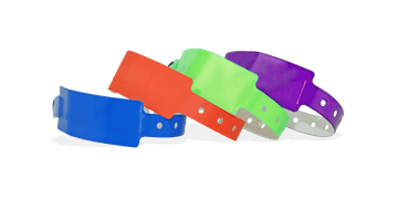 Bracelets en vinyle neutres, 25 mm