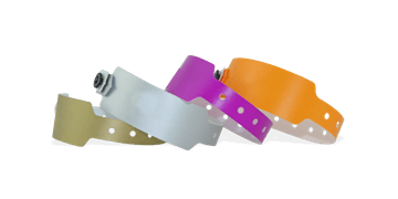 Bracelets en plastique neutres, 25 mm
