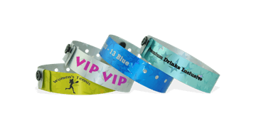 Bracelets holographiques, 19 mm, motif "étoiles", impression 1 couleur