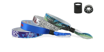 Bracelets en satin souple avec fermeture coulissante en plastique anti-torsion (Sydney)