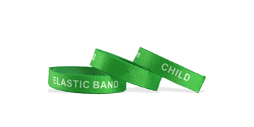 Bracelets élastiques personnalisés, taille enfant