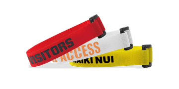 Bracelets avec bande auto-agrippante, 12 mm