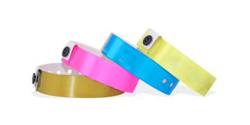 Bracelets en vinyle neutres, 19 mm