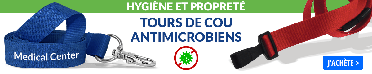 Tours de cou antimicrobiens